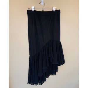 NWT Reveuse Asymmetrical Ruffle Skirt